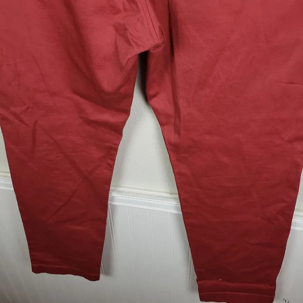 Men's J. Crew Casual Stretch Ankle Chino Pants Size 34X30